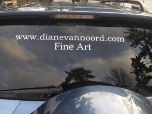 2011 Toyota Rav Car back window Lettering from Diane V, MI